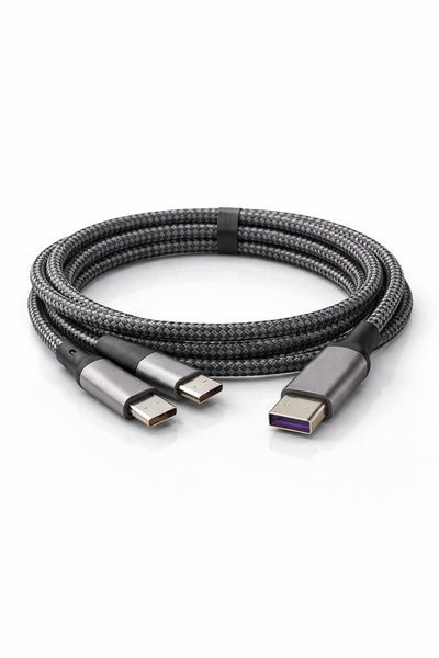 Braided 3-in-1 Charging Cable