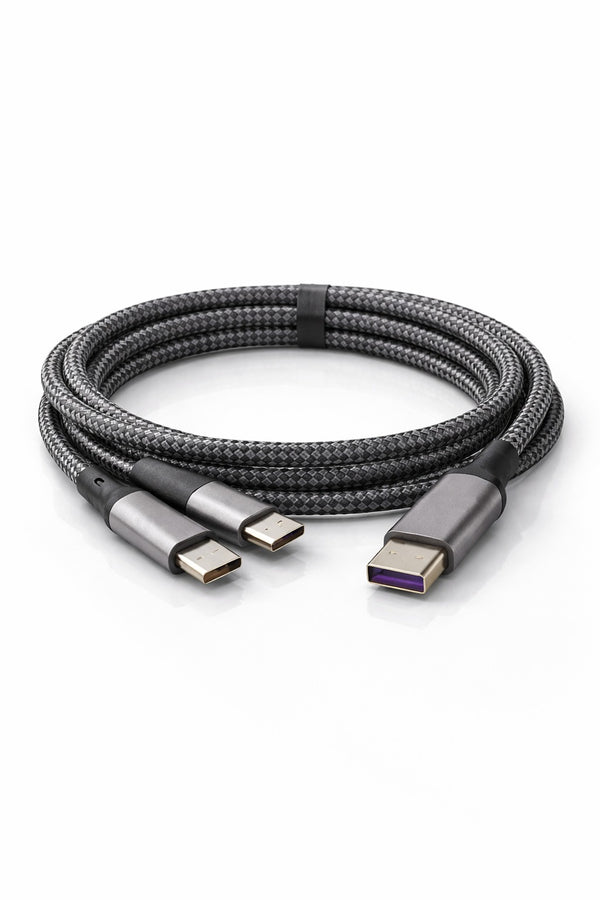 Braided 3-in-1 Charging Cable