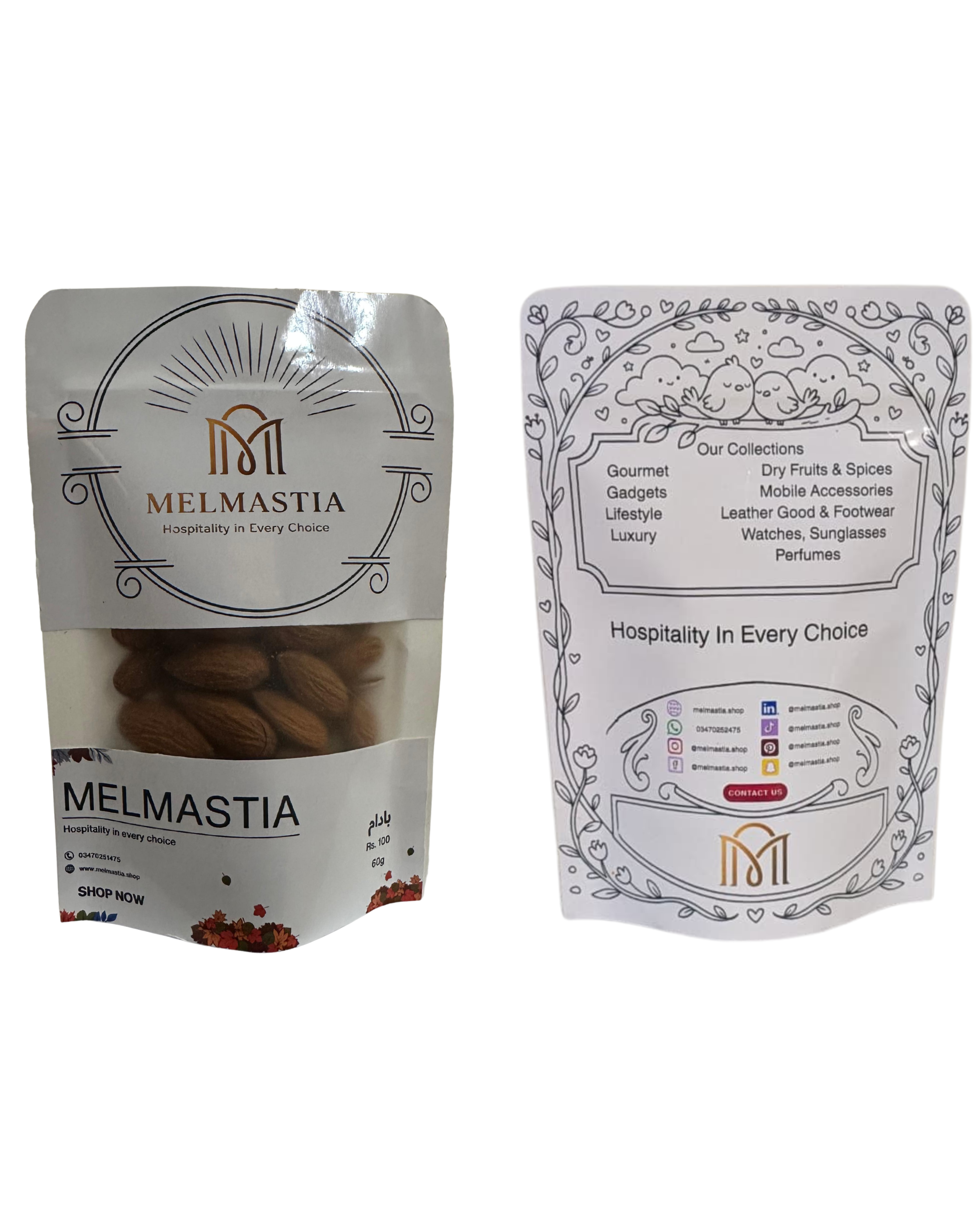 Badam 60g - Rs. 100