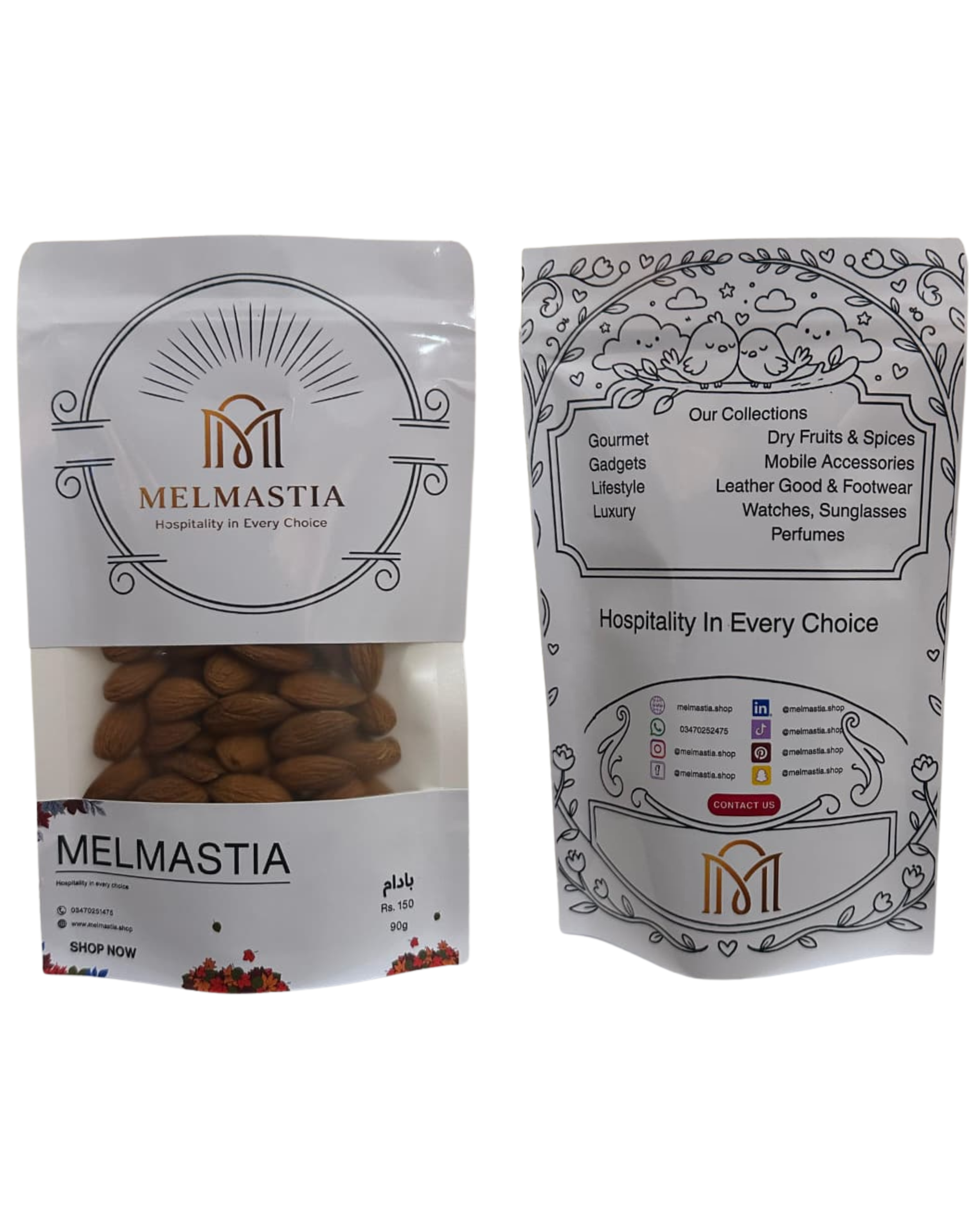 Badam 90g - Rs. 150