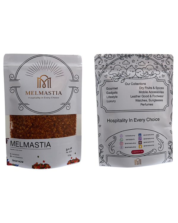 Crushed Red Chili 120g - Rs. 200