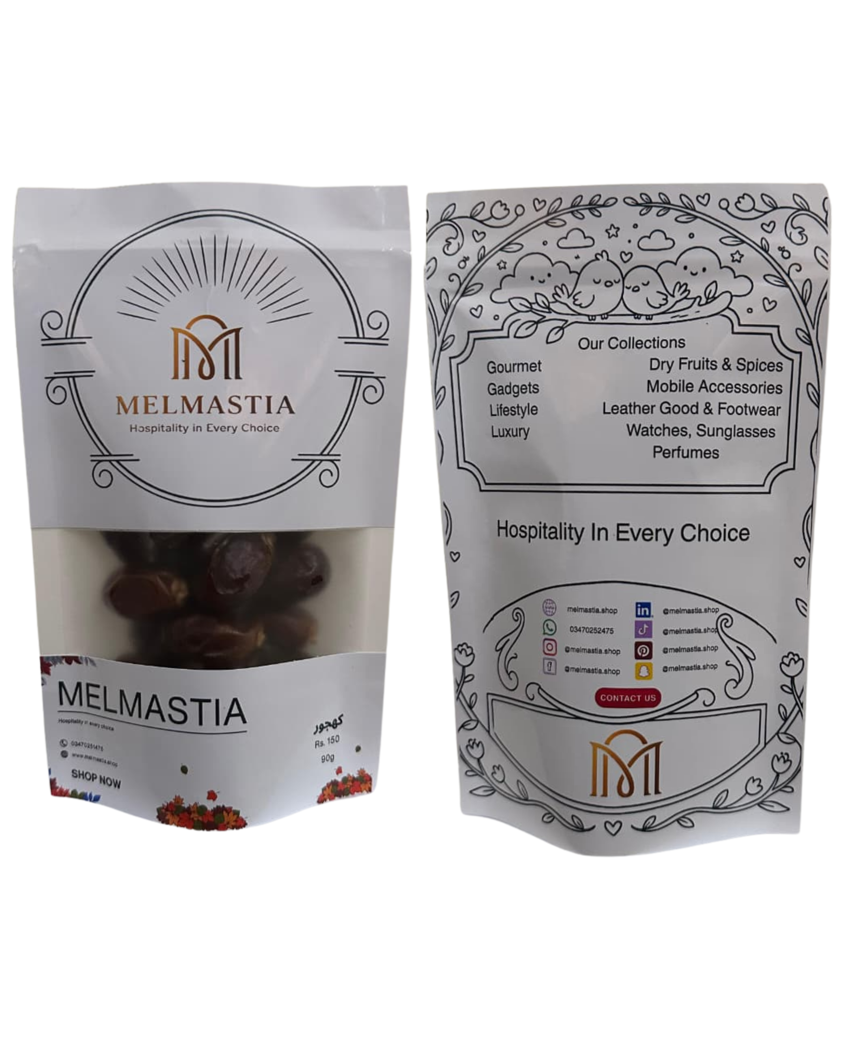 Khajoor Dates 90g - Rs. 150