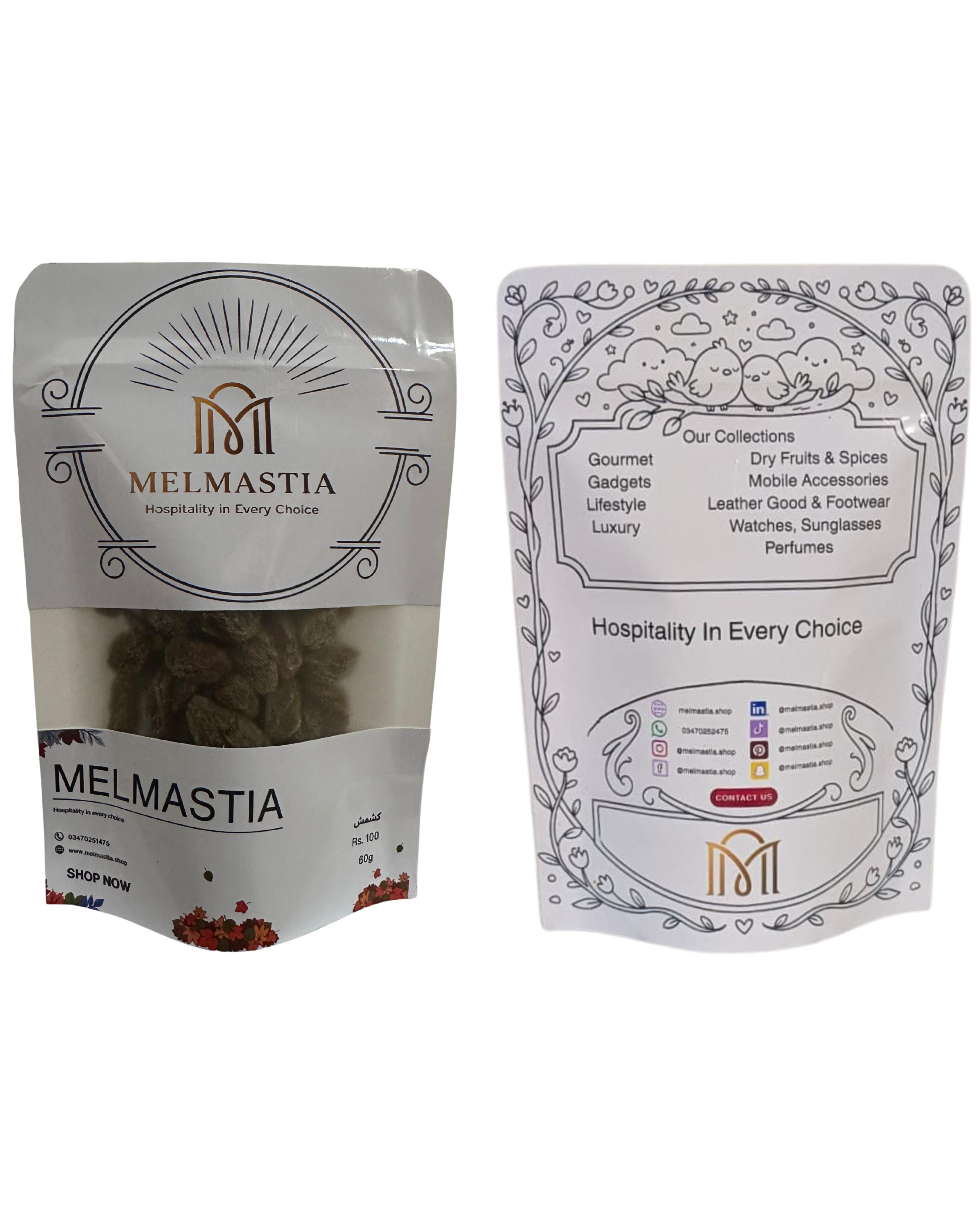 Kishmish 60g - Rs. 100